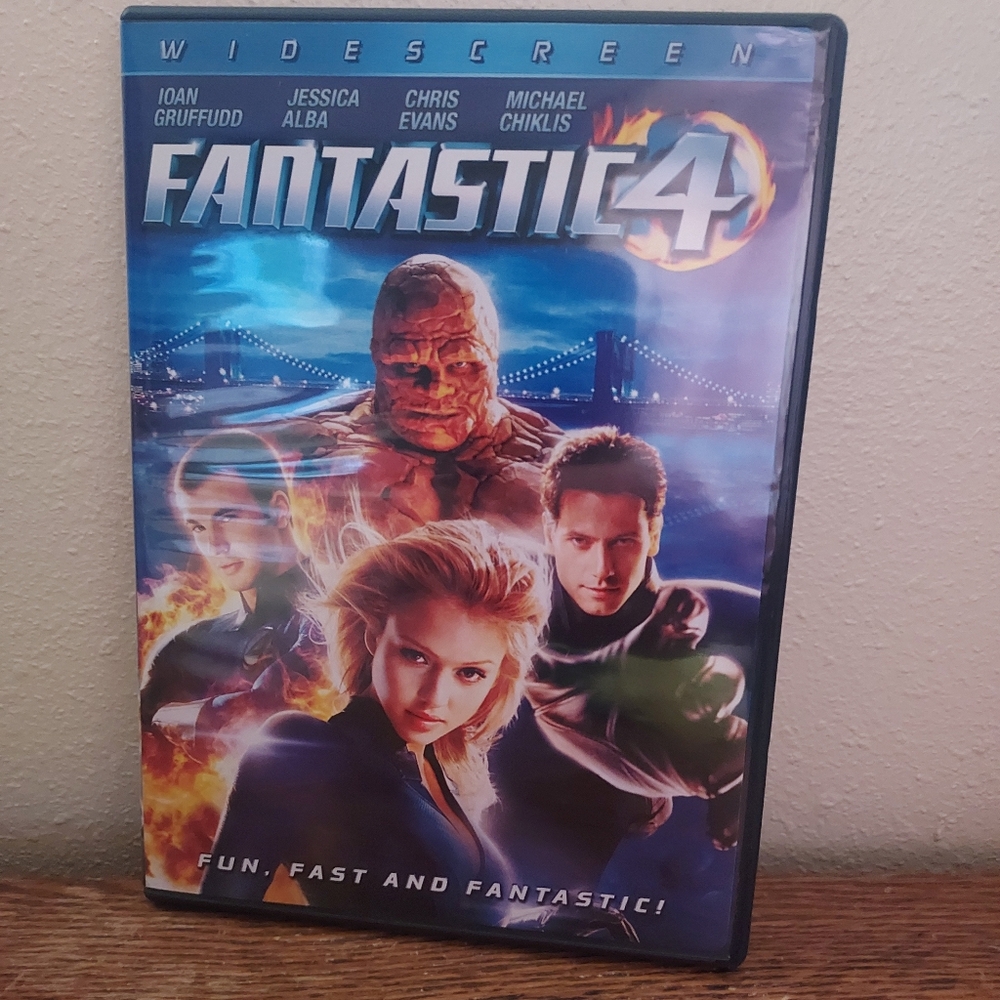Fantastic Four (DVD, 2005) Pre-Owned Tested Working Great Shape Good Movie
